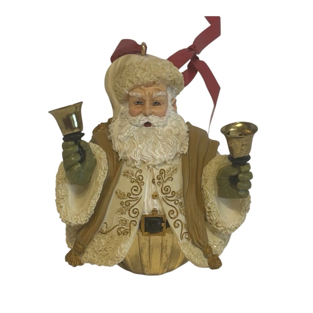 Hallmark Keepsake Kris Jingle Santa Bell Ornament 2004 in Original Box